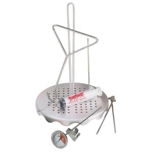 Bayou Classic 0835 Turkey Frying Rack Set, Stainless Steel Clearance Outlet