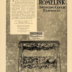 1920 Ad Romelink Swinging Couch Hammock Outdoor Garden - ORIGINAL GF1 Buy Cheap How Much