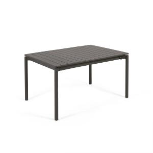 Zaltana Outdoor Extendable Outdoor Dining Table 140cm - Black Buy Cheap Visit New