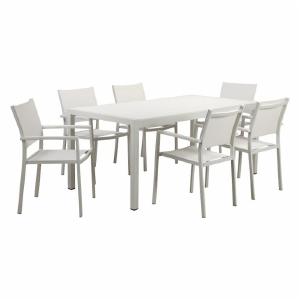 Pangea Home  David Aluminum Dining TABLE ONLY pt609 Outlet Nicekicks