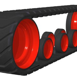 330X18 Rubber Paver Tracks, Traction, Roadtec Asphalt Pavers, RP-195 (RP195) Buy Cheap Find Great