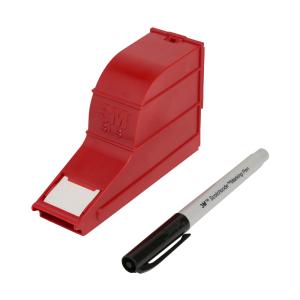 3M ScotchCode Wire Marker Write-On Dispenser with Tape and Pen SLS Cheap Sale Good Selling