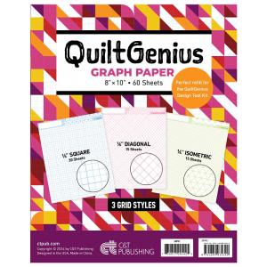 QuiltGenius Graph Paper - 8" x 10", 60 Sheets 2025 New Cheap Pice