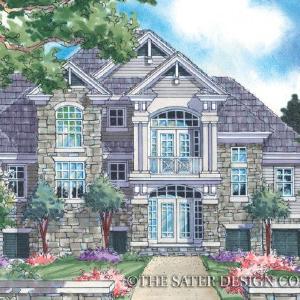 Buckhurst Lodge House Plan Free Shipping Genuine