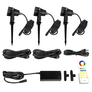 Prikspots | Mi-Light | 6W | RGB CCT | 24V | Complete set | 3 stuks Free Shipping Low Cost