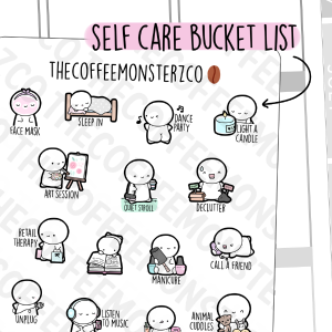 Self Care Bucket List Clearance Tumblr