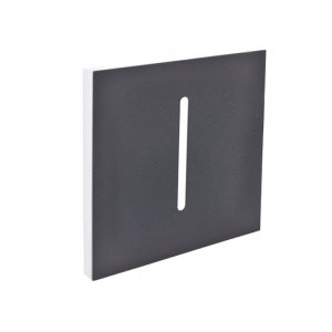 Opzetstuk inbouw nachtlamp | Vierkant midden | 60 | Zwart Free Shipping Geniue Stockist