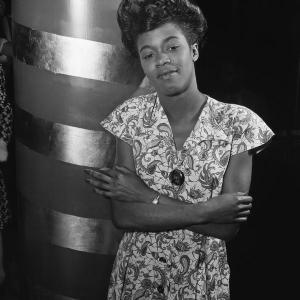 Sarah Vaughan i crna pozadina Cheap Sale Outlet Locations