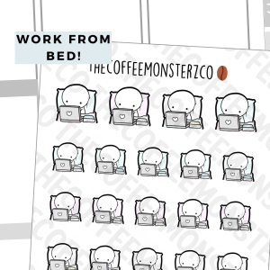 Work From Bed Emotis Ebay Online