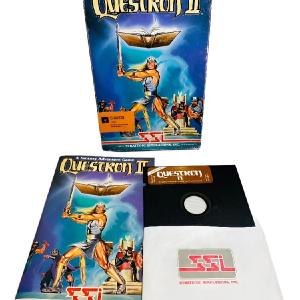 Game | C64 | Boxed Questron II (Disk) Cheap Sale Perfect
