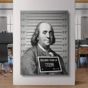 Mug Shot Money ( Benjamin Franklin ) 2025 New Cheap Pice