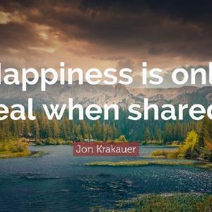 Happiness is only real Affordable Sale Online