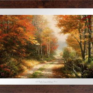 A Walk Down Autumn Lane - Limited Edition Paper Sale Big Discount