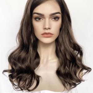 The Hunger Games: The Ballad of Songbirds & Snakes Lucy Gray Baird Brunette Wavy Lace Front Synthetic Wig LW4033 Cheap Low Shipping