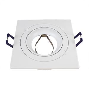 Witte spot armatuur | 80mm | Enkel | Vierkant | Kantelbaar Fake Cheap Online