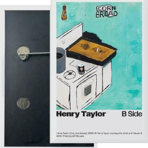 Henry Taylor: B Side Button (Cora, (cornbread)) Discount