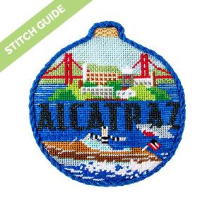 Stitch Guide - Alcatraz Travel Round New For Sale
