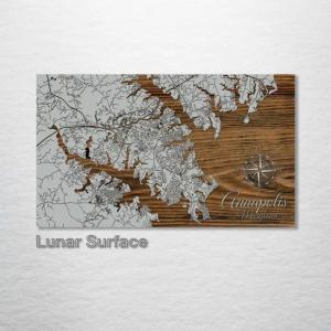Fire & Pine Maryland Annapolis Street Map Mini Board 2024 Amazon For Sale