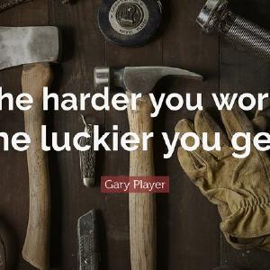 The harder you work Visit Online