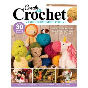 Create with Crochet: Amigurumi Soft Toys Book Free Shipping 100% Original