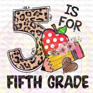 5 is for Fifth Grade Outlet Store Cheap Pice