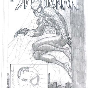 Amazing Spider-Man #1 Authentix DF Variant Original John Romita Sr Sketch Sale Latest