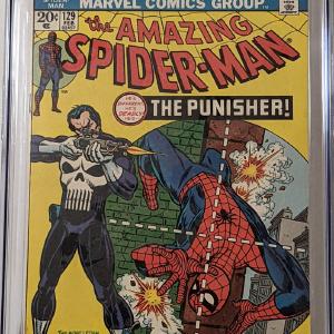 Amazing Spider-Man #129 CGC 9.0 1st Punisher Find Great Online