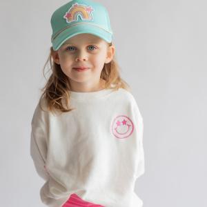 XOXO by Magpies Keep On Smiling Crew Neck | White | Youth Cheapest Sale Online