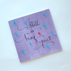 Still Is Being Quiet Buy Cheap 2025 Newest