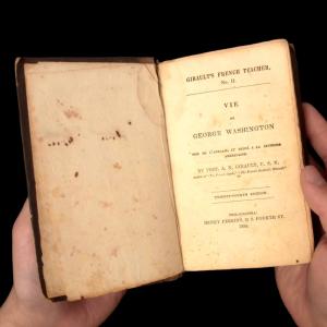 French Language Textbook: Life of George Washington Buy Cheap 2025 Newest