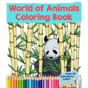 World of Animals Coloring Book - Digital Download Affordable Sale Online