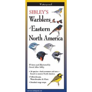 Sibley's Warblers of Eastern North America - Folding Guide Original For Sale