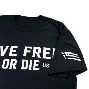 Free Or Die - Black Free Shipping Manchester