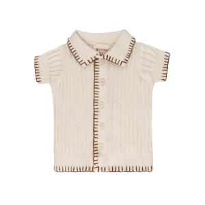 Looms Natural Whip Stitch Knit Top Footlocker Pictures Sale Online