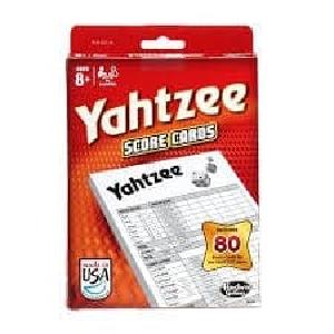 Yahtzee Score Pad Outlet Ebay