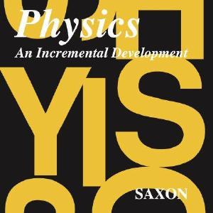 SAXON PHYSICS SOLUTIONS MANUAL- WHILE SUPPLIES LAST! Low Shipping Cheap Pice