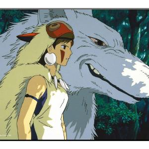 Studio Ghibli Wooden Wall Art Princess Mononoke Cheap With Mastercard