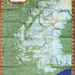 1954 - French Alps - Antique Map Cheap Sale Countdown Package