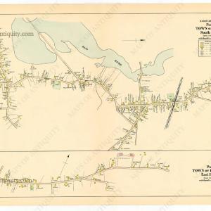 South Dennis, East Brewster, p. 34 - Town and Village Maps, Atlas of Barnstable County, Walker 1906. - Reproduction Map - Buy Cheap 2025 Unisex