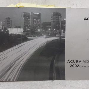 2002 Acura Mdx Owners Manual Book Guide OEM Used Auto Parts Footlocker Cheap Online