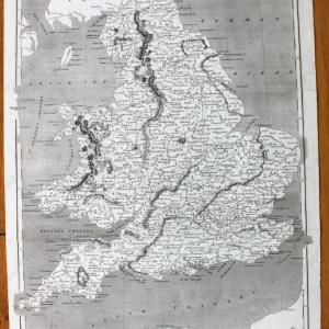 1806 - England and Wales - Antique Map Cheapest Pice