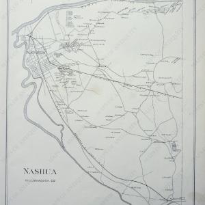 1892 - Nashua (NH) - Antique Map Get To Buy Cheap Online