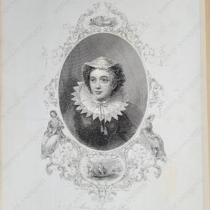 1850 - Mary Queen of Scots - Antique Print Cheap Get To Buy