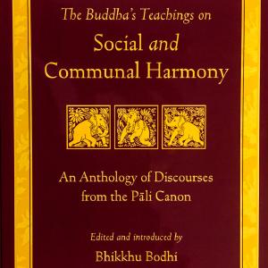 The Buddha's Teachings on Social and Communal Harmony New For Sale