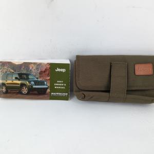 2007 Jeep Patriot Owners Manual Book Guide P/N:81-326-0721 OEM Used Auto Parts Online Online With Mastercard