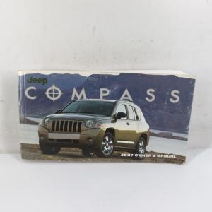 2007 Jeep Compass Owners Manual Book Guide P/N:81-326-0711 OEM Used Auto Parts Real Online