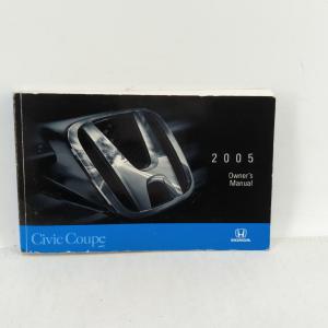 2005 Honda Civic Owners Manual Book Guide OEM Used Auto Parts For Cheap Sale Online