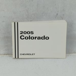 2005 Chevrolet Colorado Owners Manual Book Guide OEM Used Auto Parts Real Sale Online