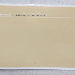 2007 Subaru Legacy Owners Manual Book Guide OEM Used Auto Parts Really Cheap