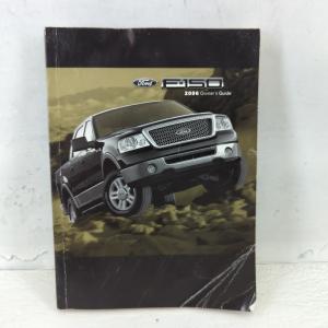 2006 Ford F-150 Owners Manual Book Guide P/N:6L3J 19A321 AA OEM Used Auto Parts For Nice Online